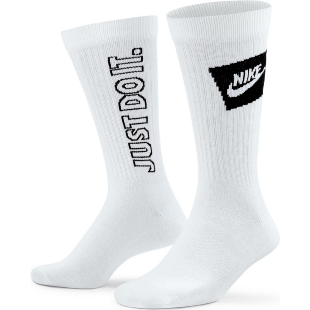 NIKE CALCETINES SPORTSWEAR EVERYDAY ESSENTIALS CREW 3 PARES TALLA M  DA2583-903 – Full Deportes