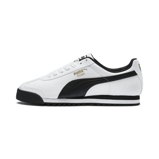 Zapatilla Puma Roma Basic White-Black 353572-04 – Full Deportes